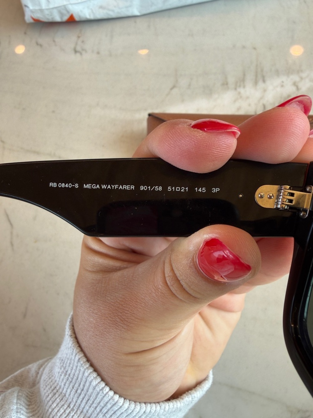 Ray Ban Black Sunglasses - Picture 3 of 3